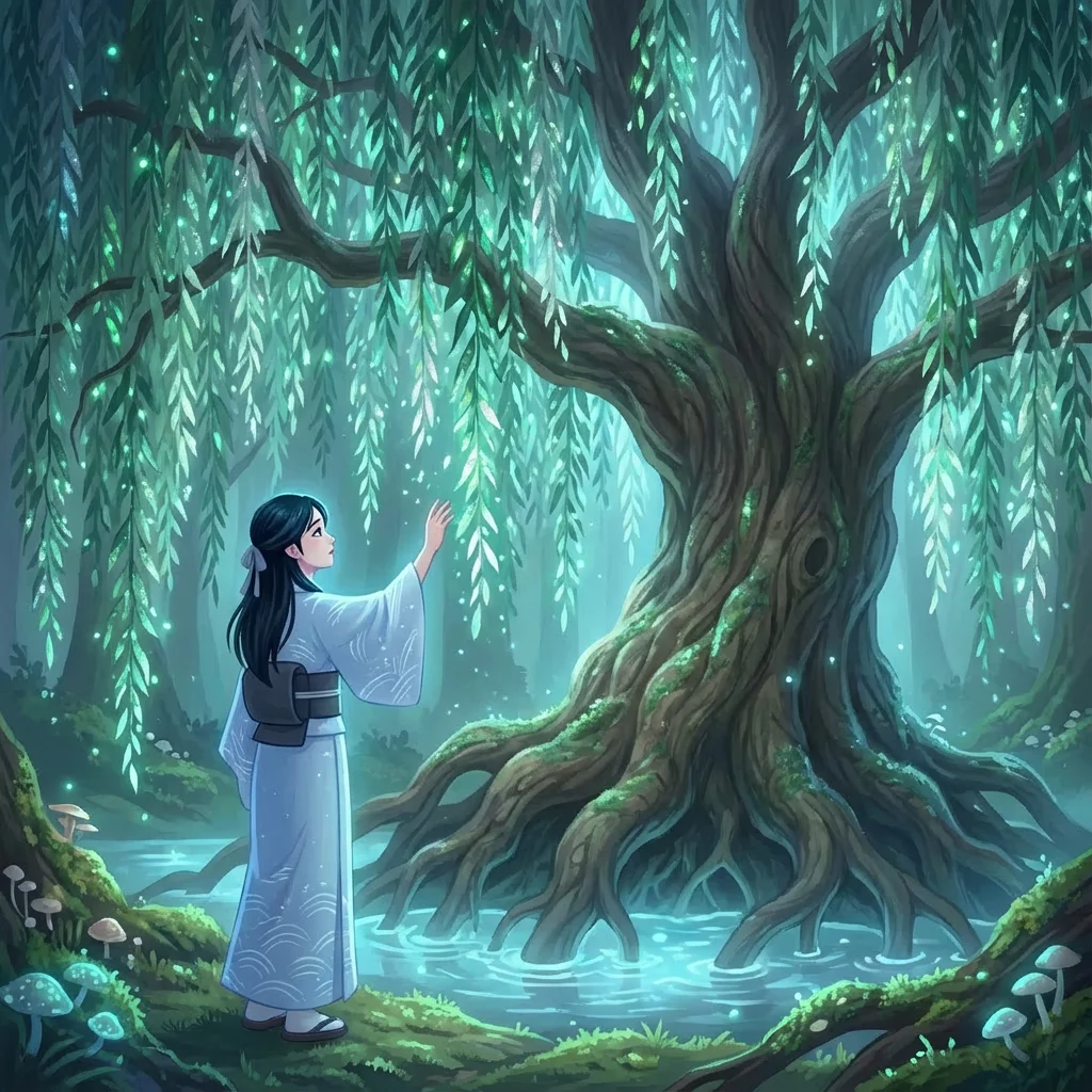 Illustration for: The Whispering Willow