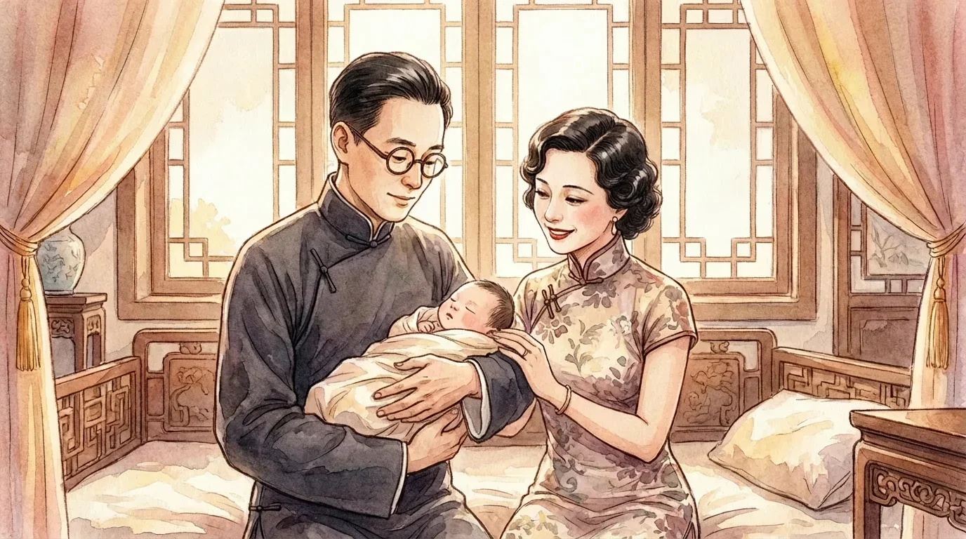 Illustration for: A Baby Is Born