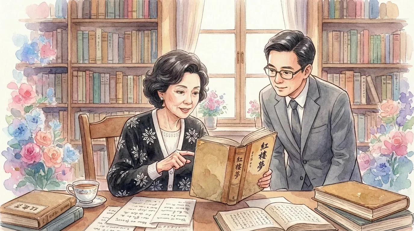 Illustration for: Studying Red Chamber Dream