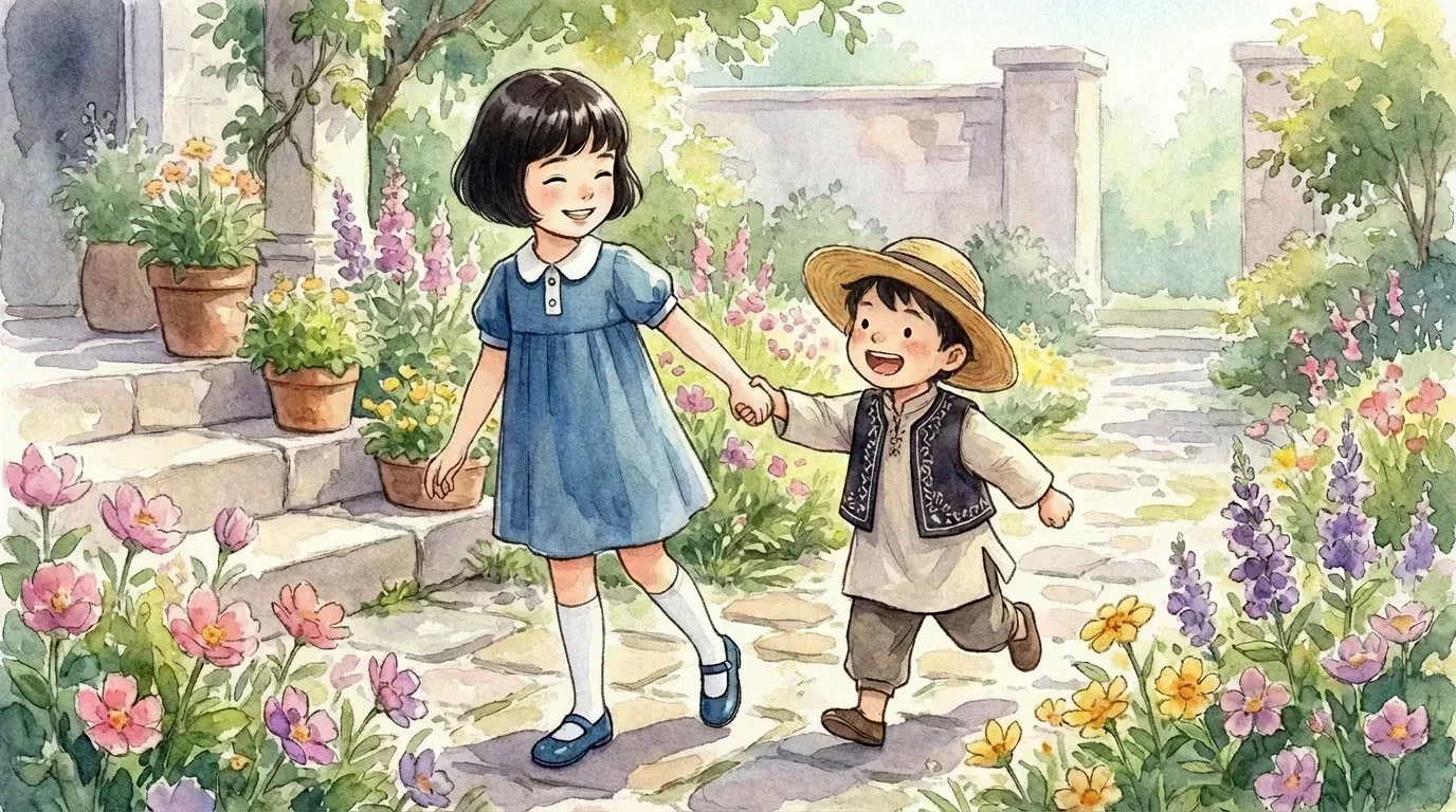 Illustration for: Happy Childhood Days