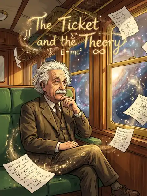 The Ticket and the Theory kids picture book cover