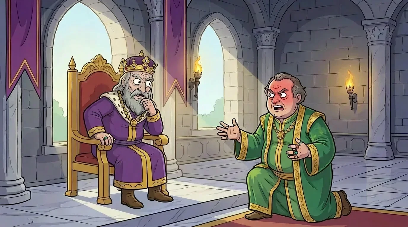 Illustration for: The Father's Anger