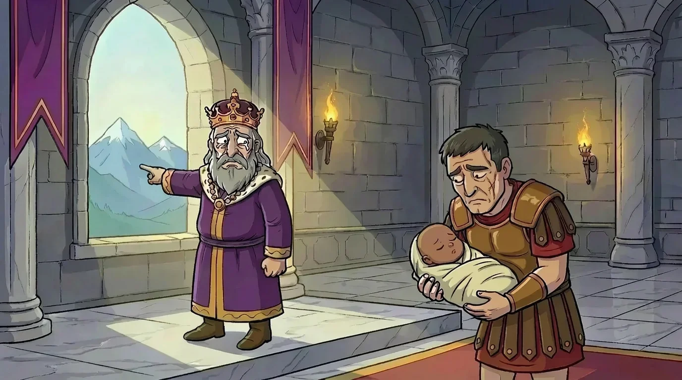 Illustration for: The King's Decision