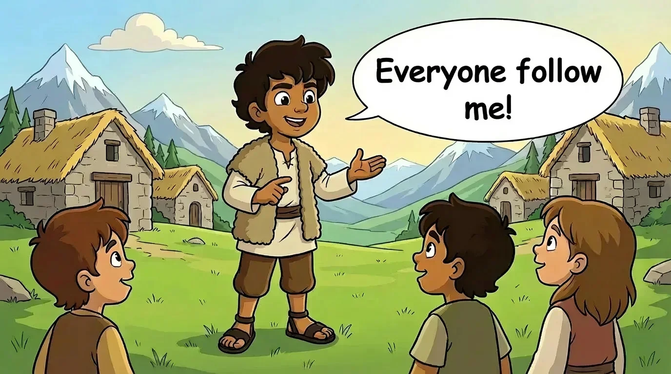 Illustration for: A Natural Leader