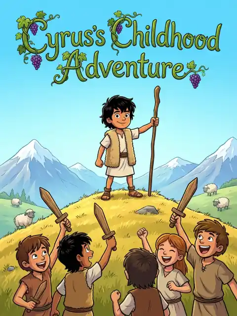 Cyrus's Childhood Adventure kids picture book cover