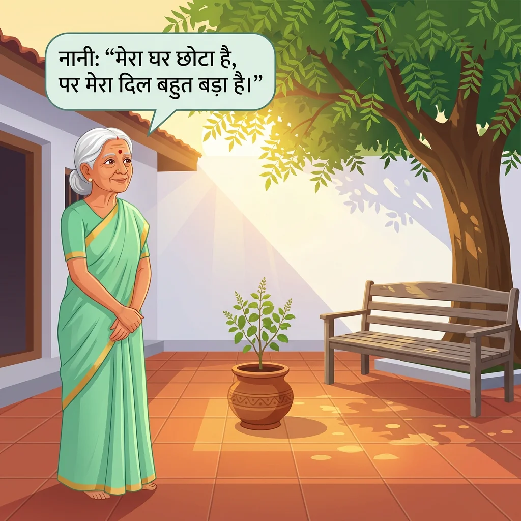 जहाँ जीवन मुस्कुराता है kids picture book cover