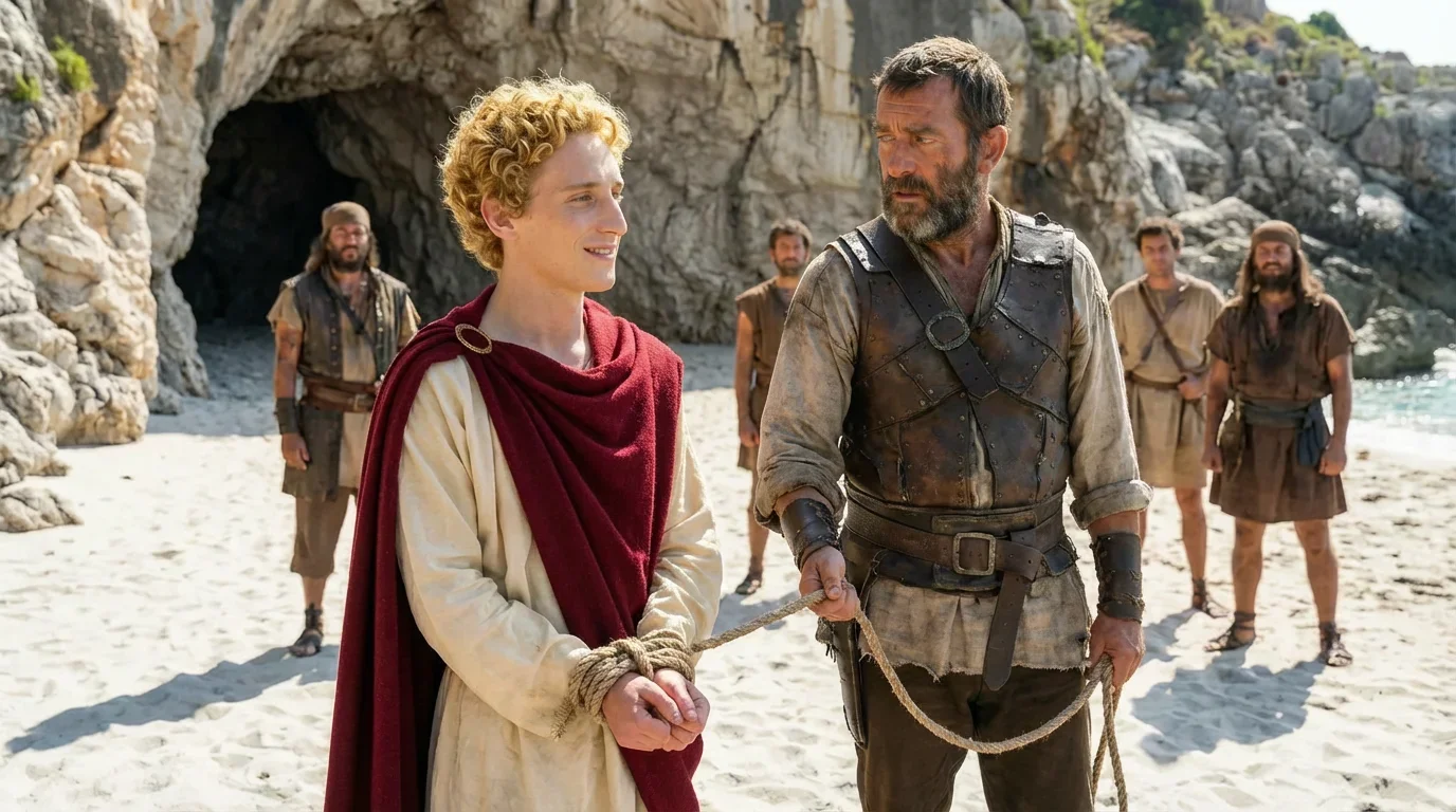 Illustration for: The Brave Little Captive