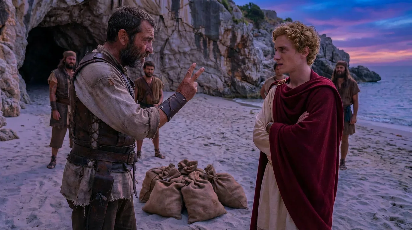 Illustration for: The Secret of the Ransom