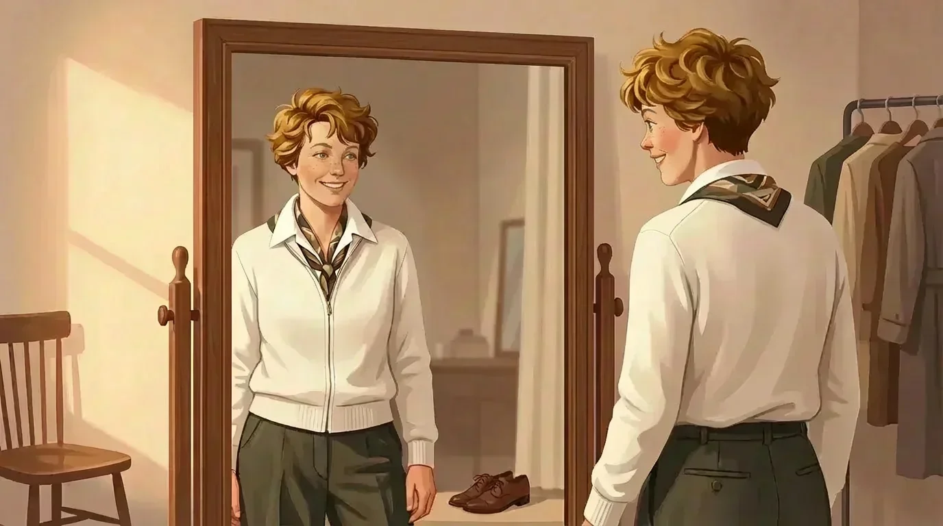 Illustration for: Freedom in Trousers