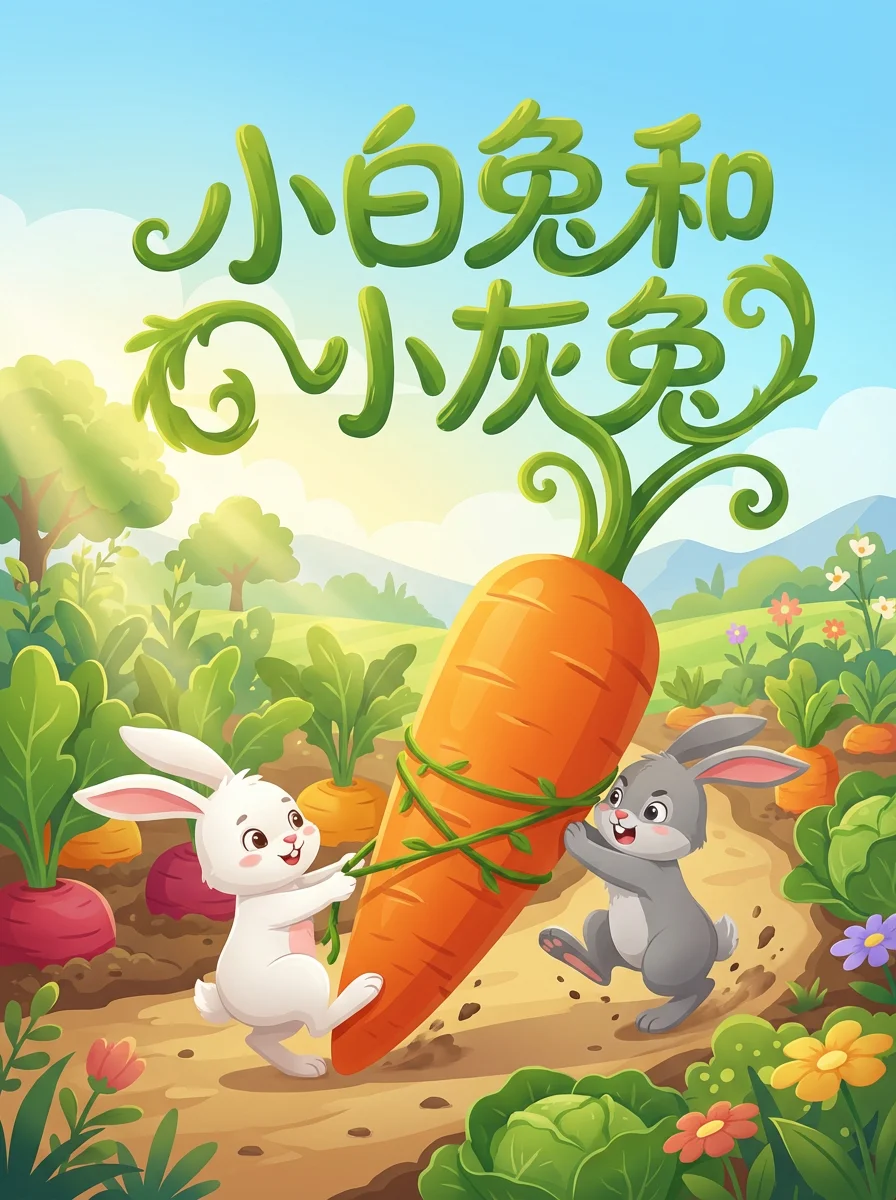 小白兔和小灰兔 cover