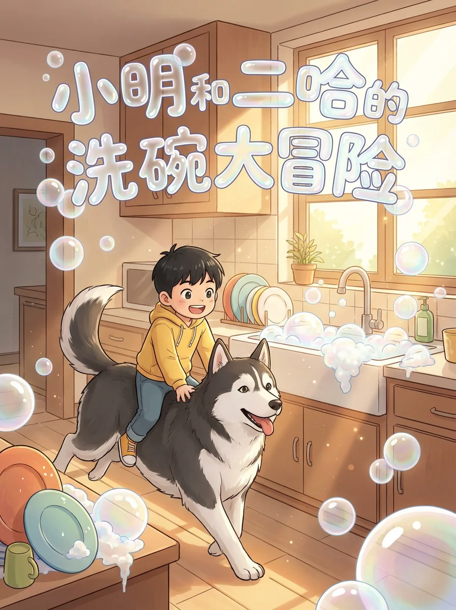 小明和二哈的洗碗大冒险 cover