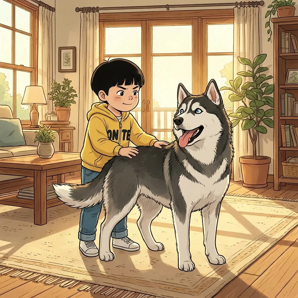 Illustration for: 勇敢的小骑士