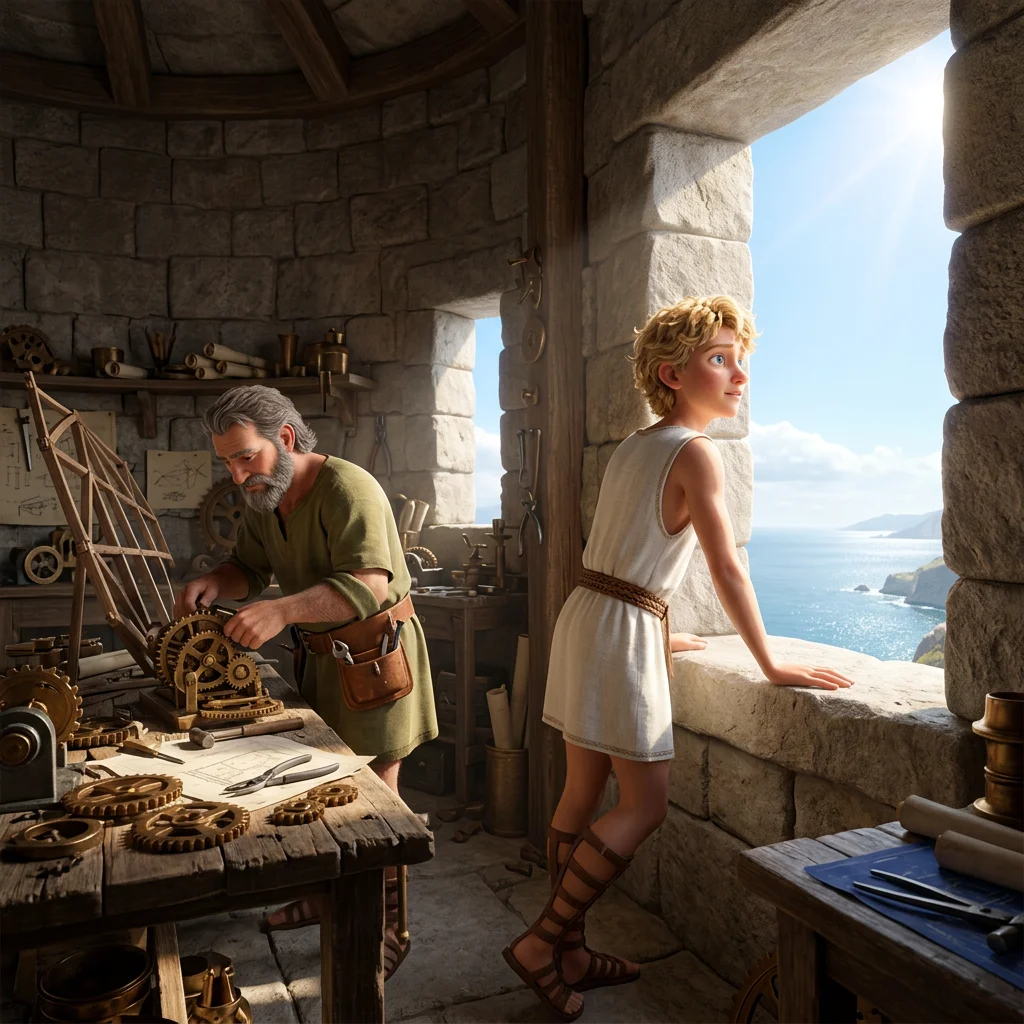 Illustration for: Trapped in the Labyrinth