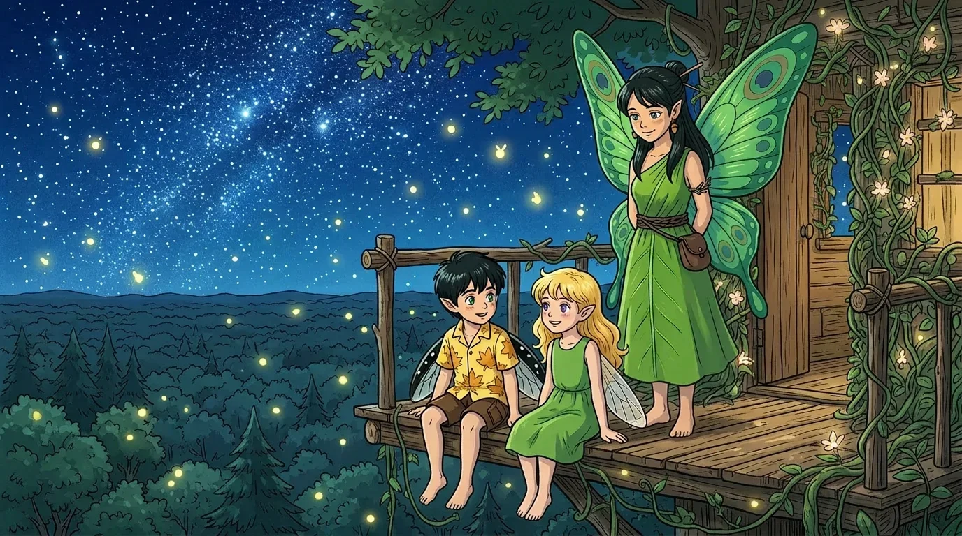 Illustration for: A Promise in the Forest