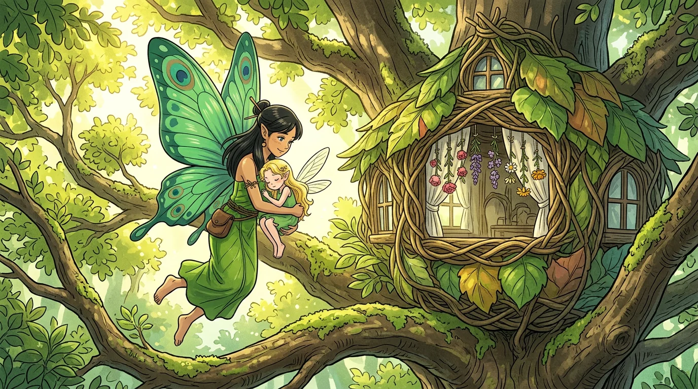Illustration for: The Treehouse Home