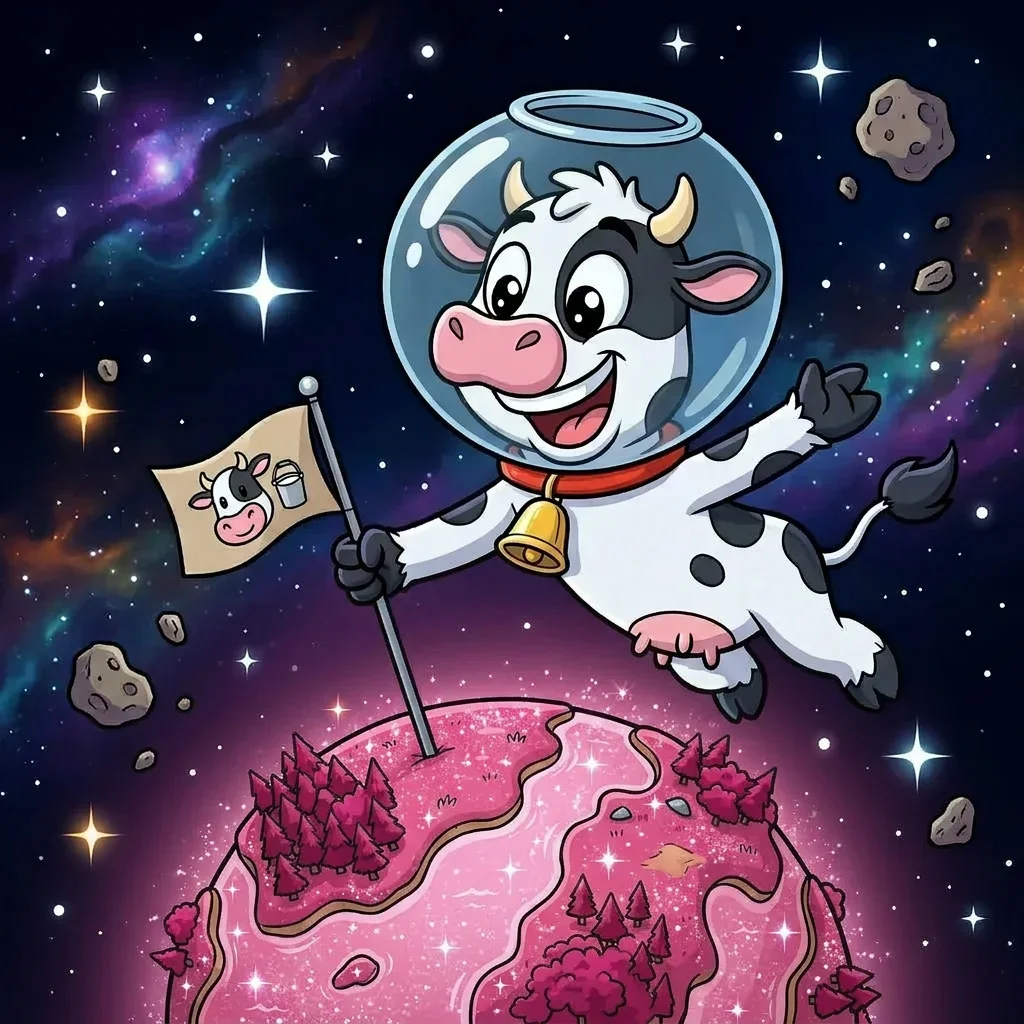 Illustration for: Planet Milkshake