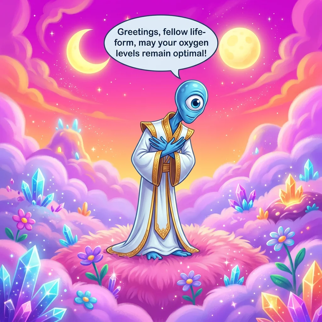 Illustration for: Complicated Greetings