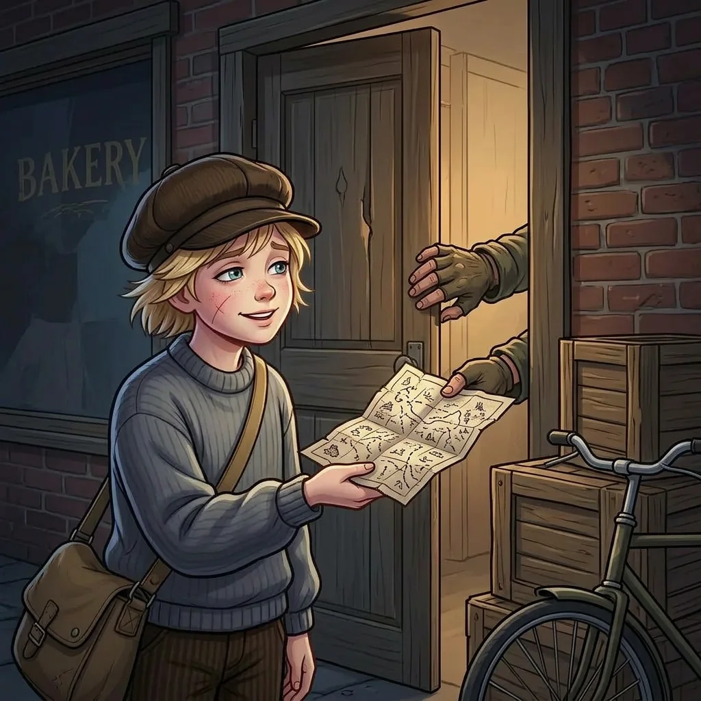 Illustration for: Delivery at the Bakery