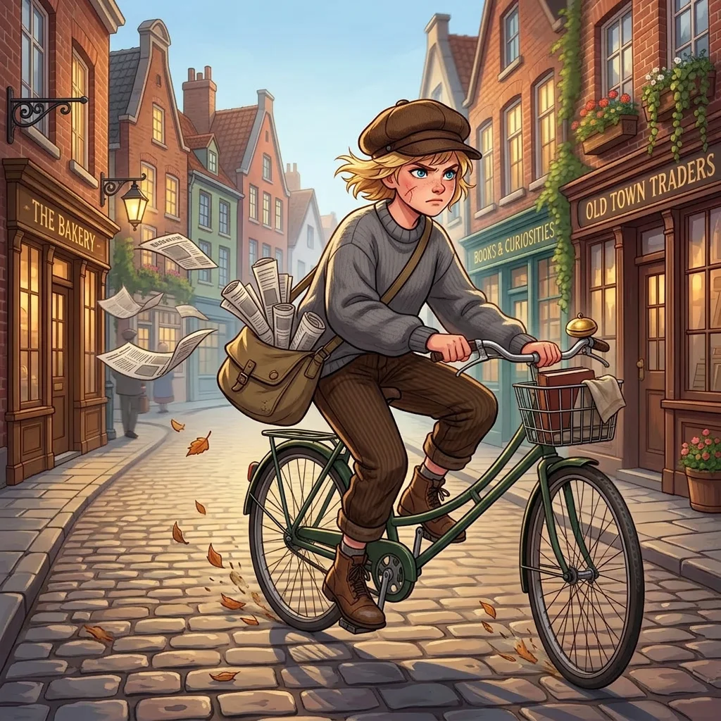 Illustration for: The Secret Courier