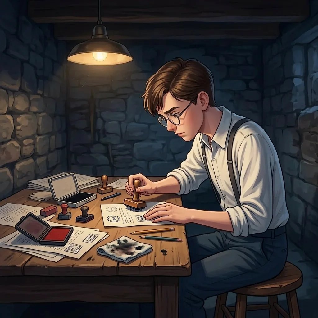 Illustration for: The Master Forger