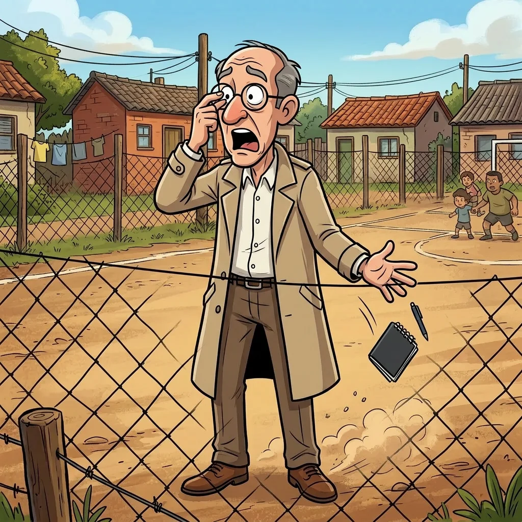 Illustration for: The Amazed Scout