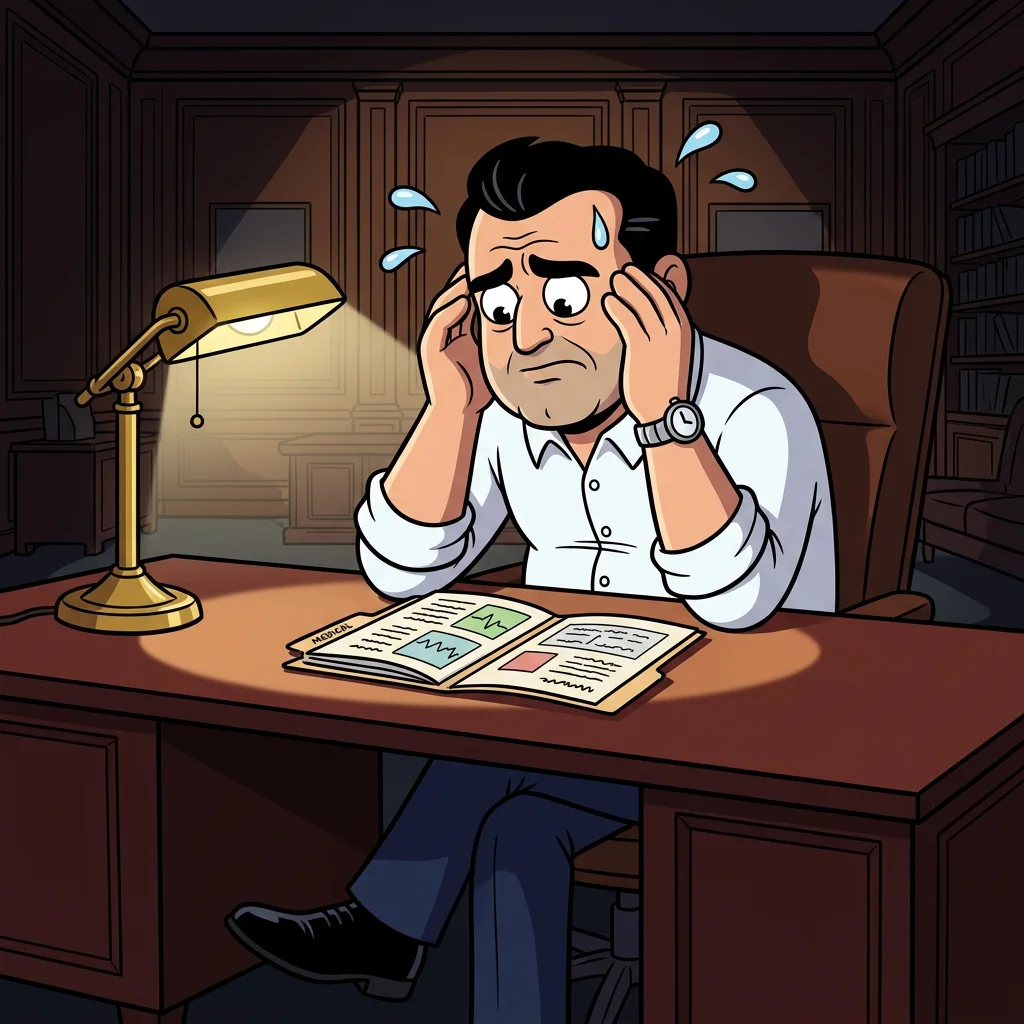 Illustration for: The Worried Grown-ups