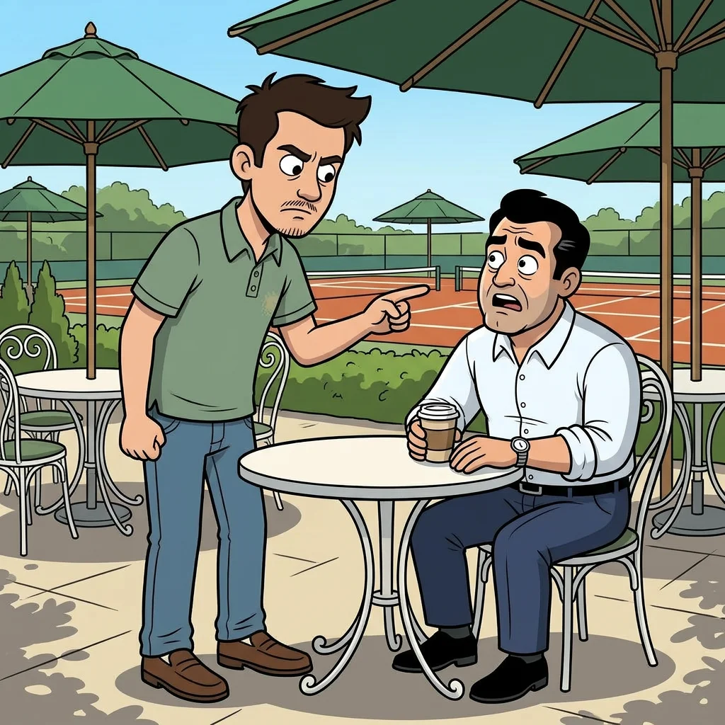 Illustration for: The Coffee Shop Showdown