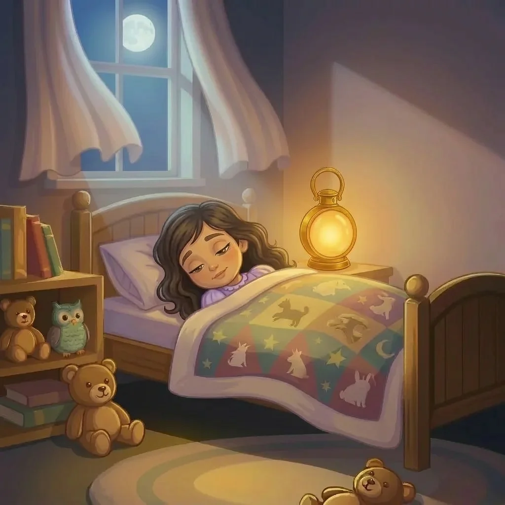 Illustration for: The Night Becomes Smaller