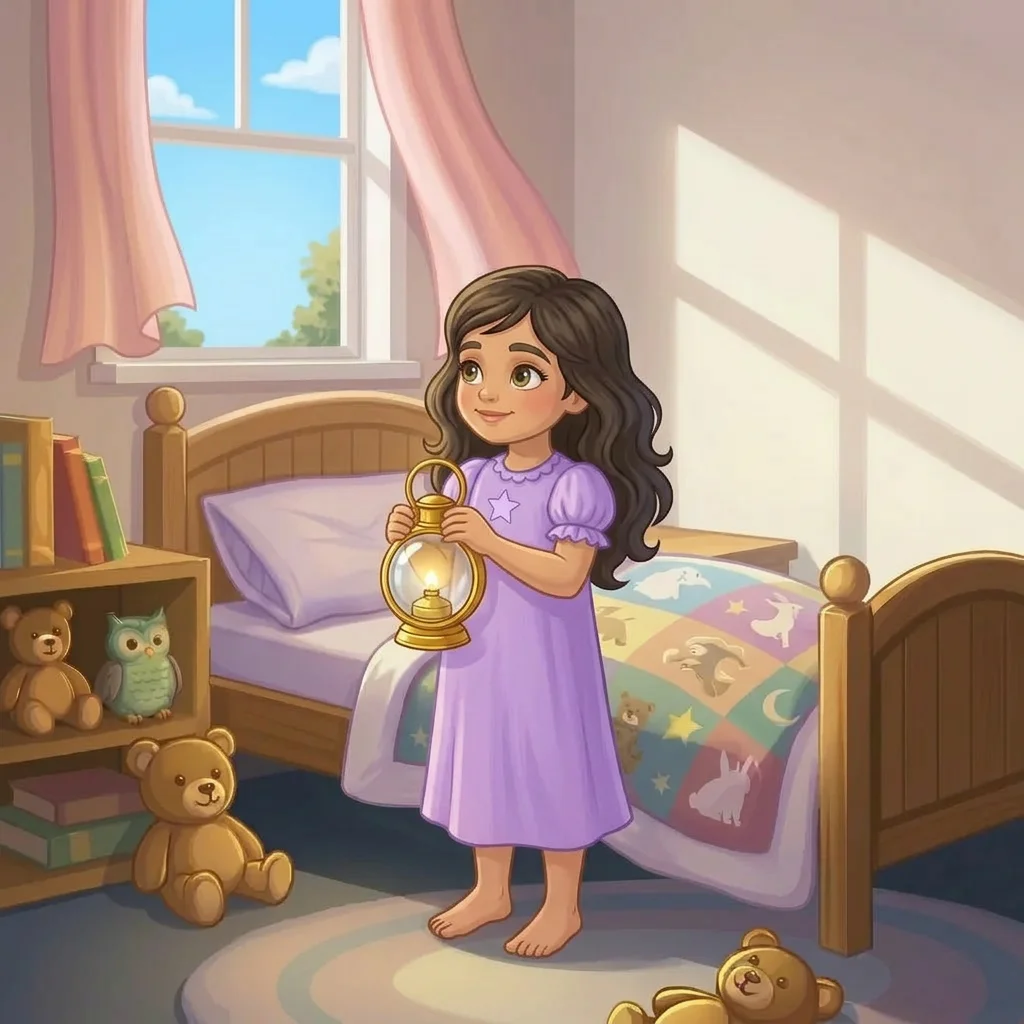 Illustration for: What the Lantern Remembered