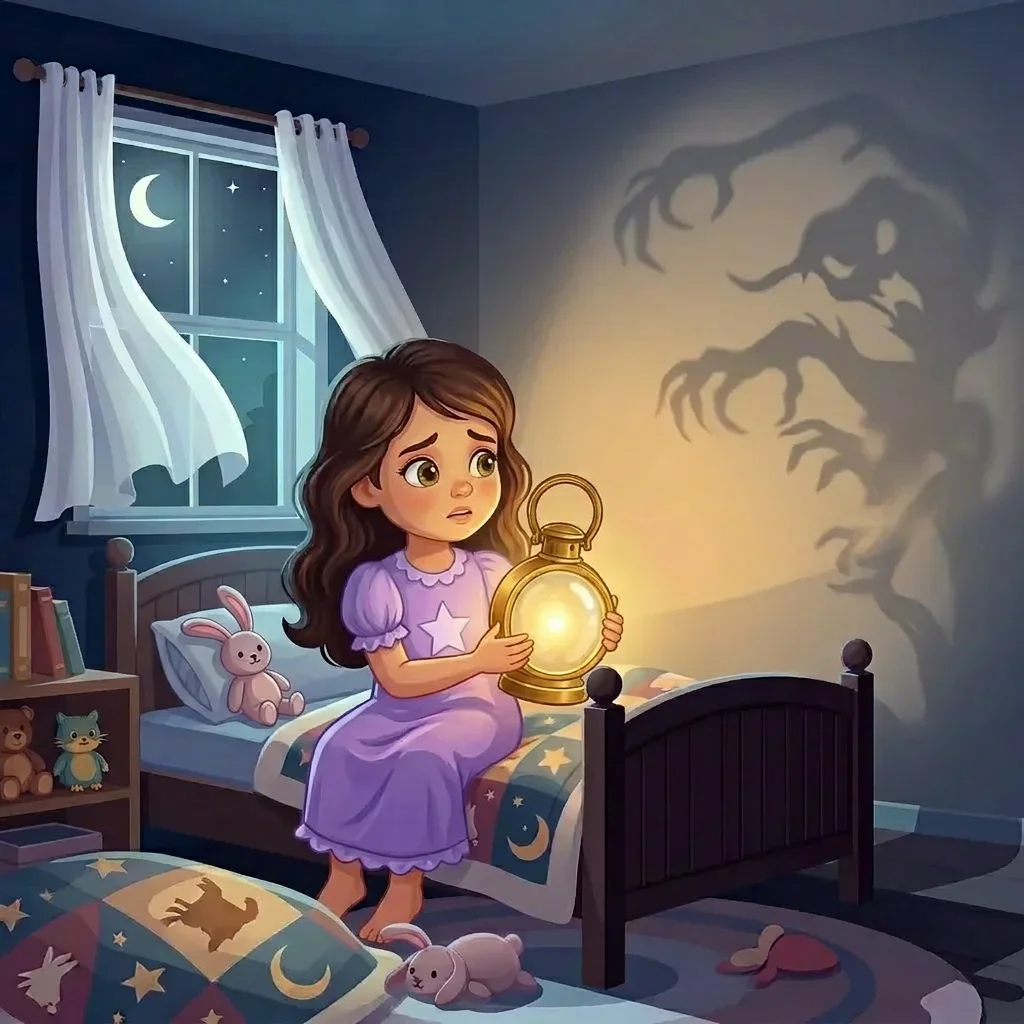 Illustration for: A Tiny Light