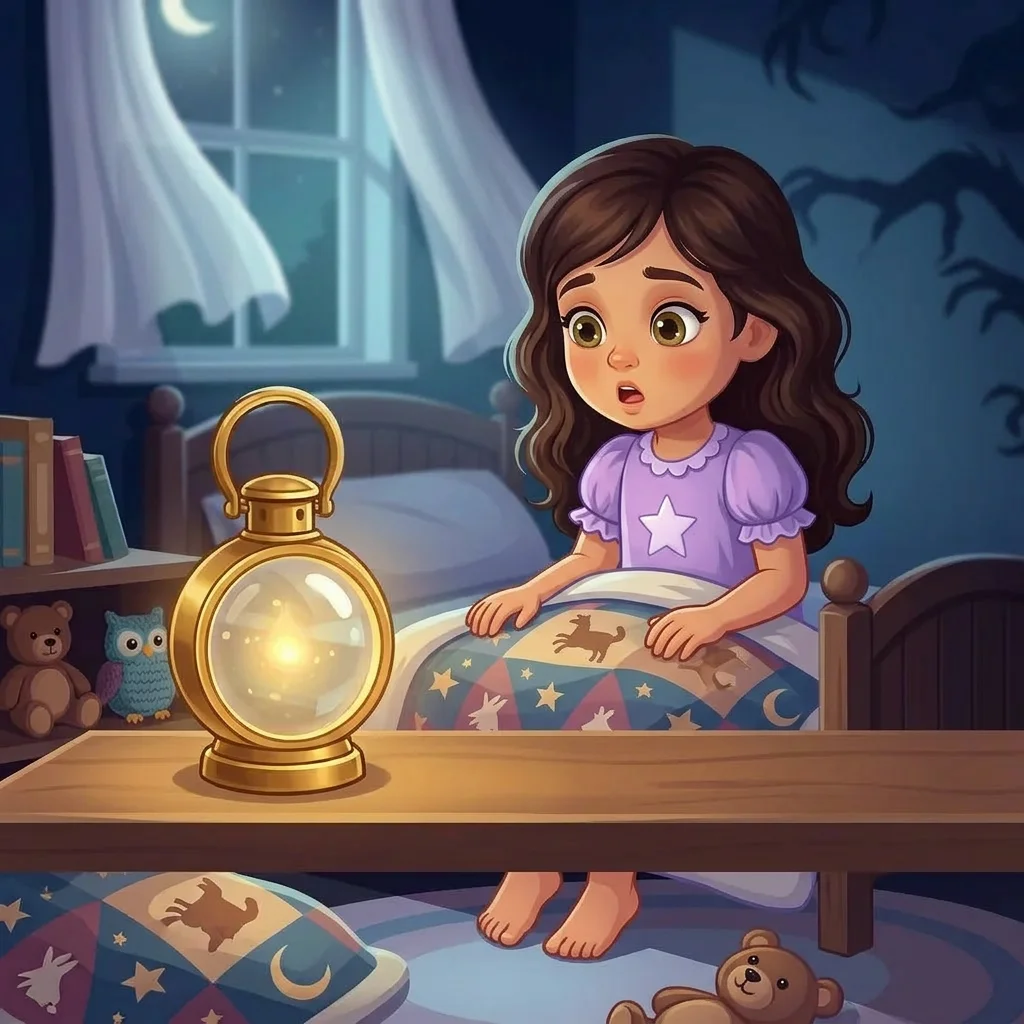 Illustration for: “Hello,” Said the Lantern