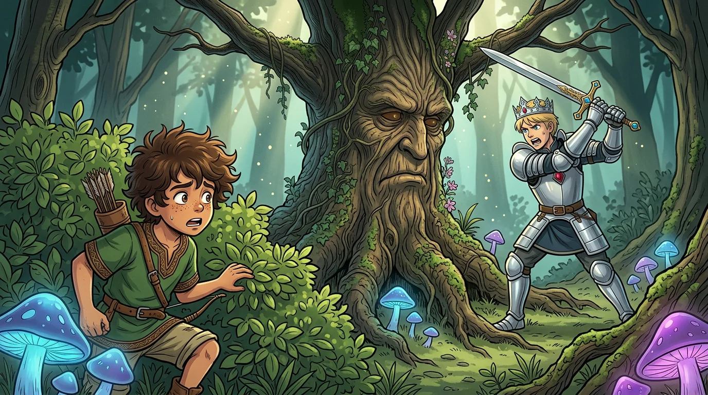 Illustration for: The Prince's Attack