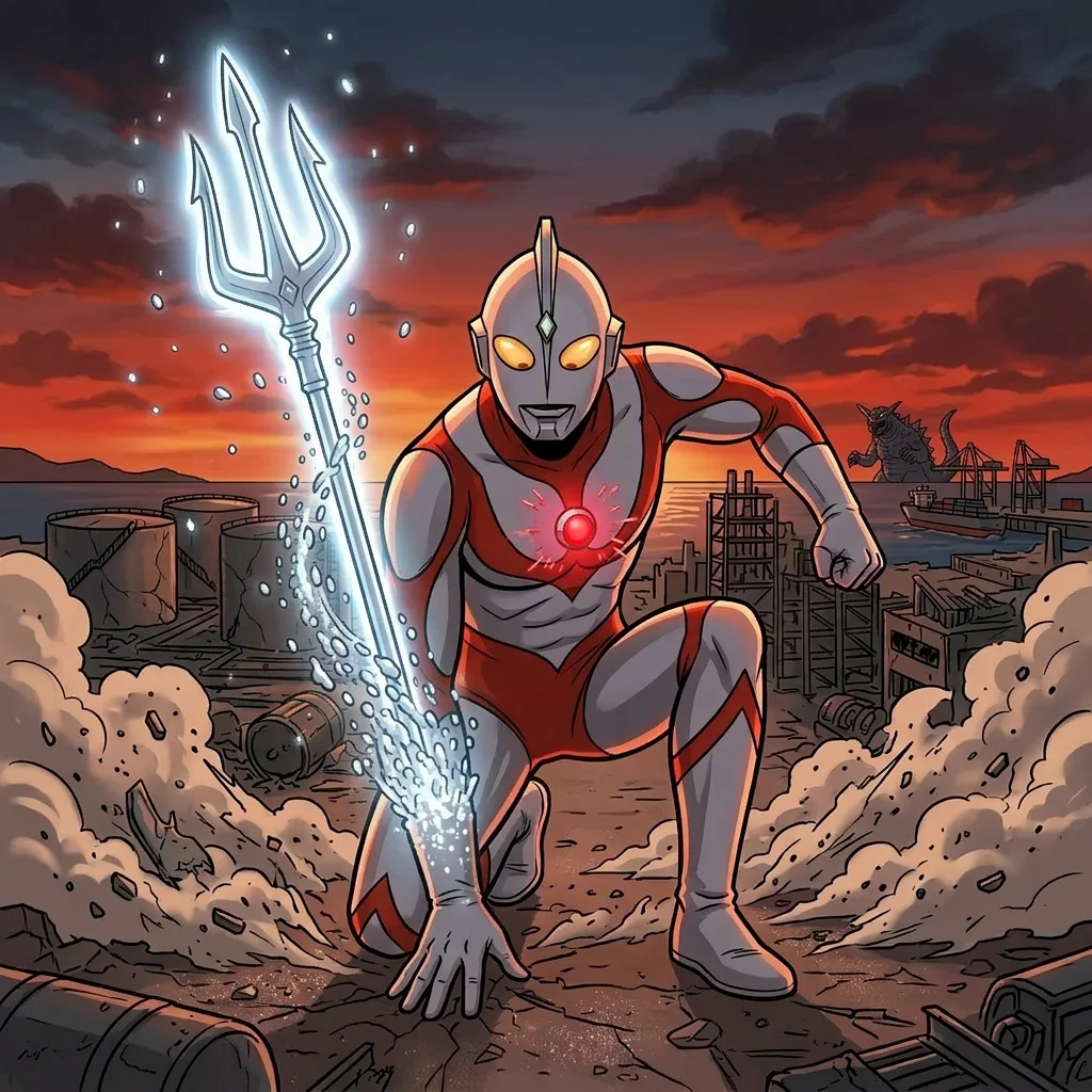 Illustration for: 奥特手镯的力量