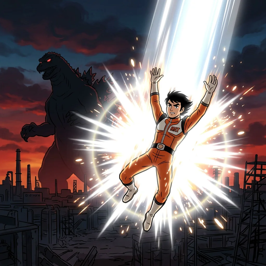 Illustration for: 光芒中的变身