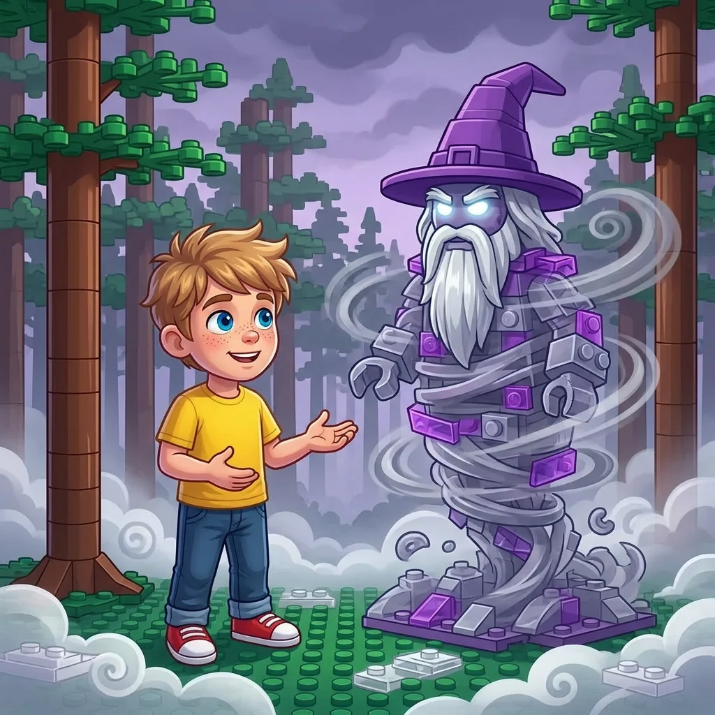 Illustration for: The Misty Forest