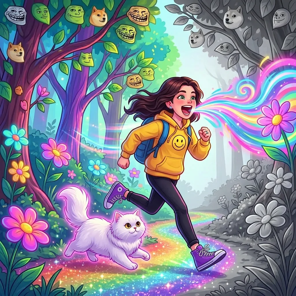 Illustration for: The Silly Word Chase