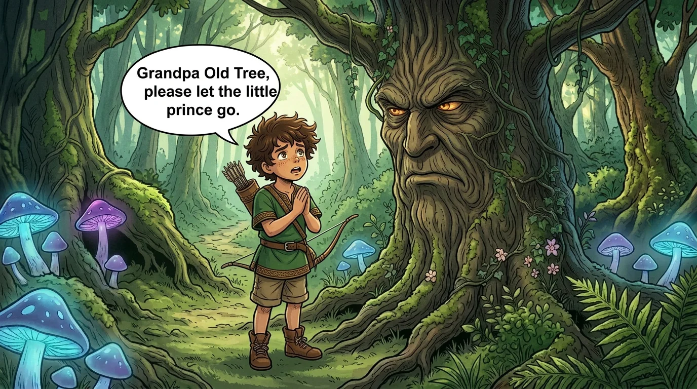 Illustration for: A Plea to the Old Tree