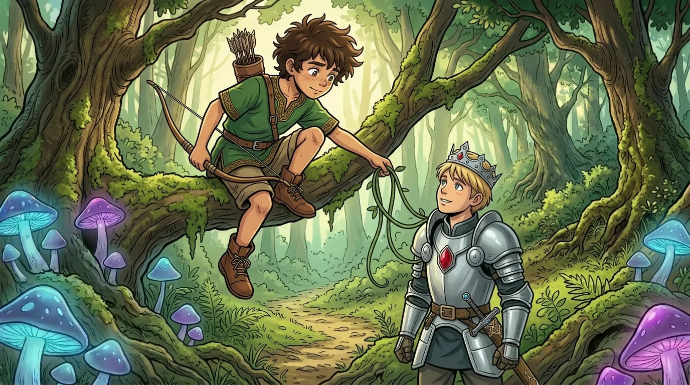 Illustration for: A Nimble Rescue