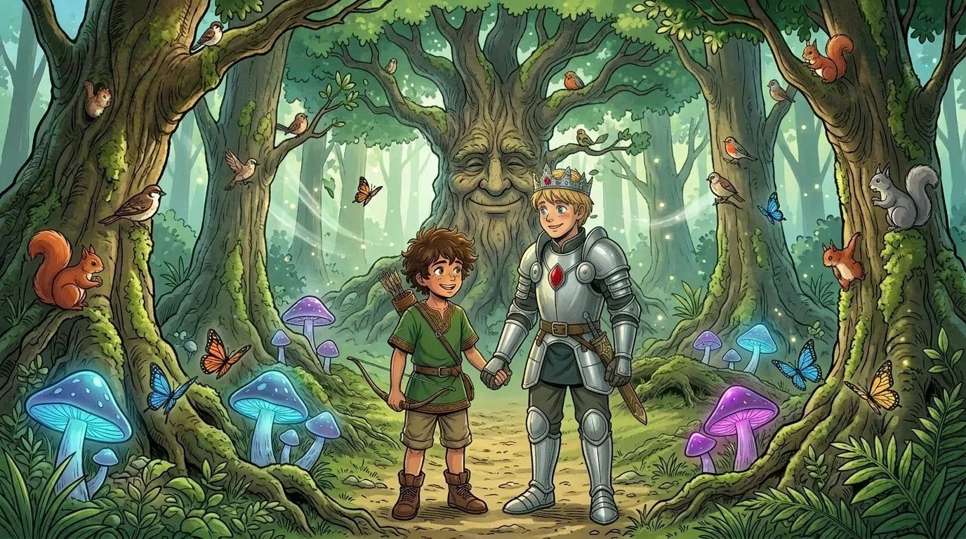 Illustration for: The Forest Rejoices