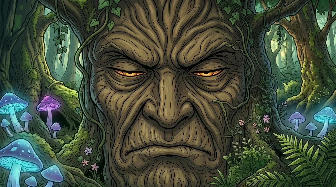 Illustration for: The Silent Giant