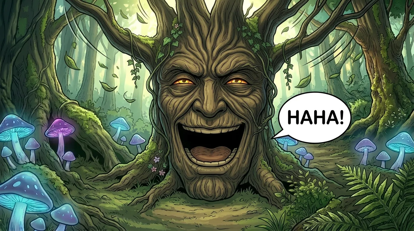 Illustration for: The Tree's Joy