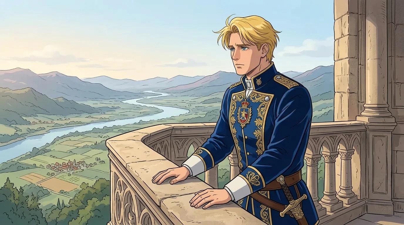 Illustration for: The Melancholy Prince