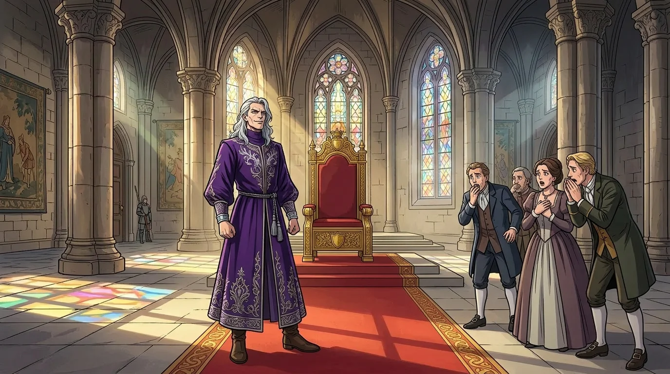 Illustration for: The Usurper Declares Power