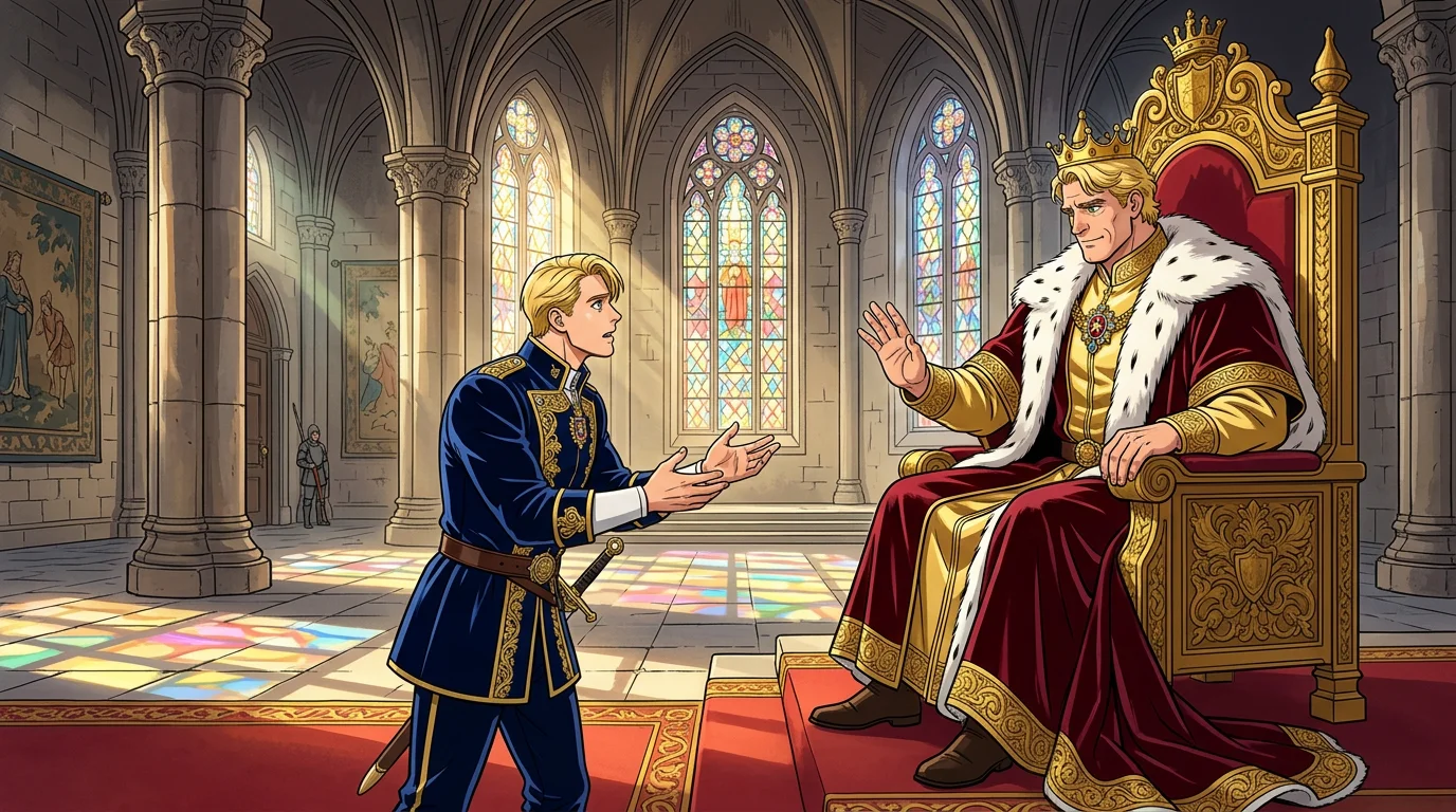 Illustration for: A Father's Refusal