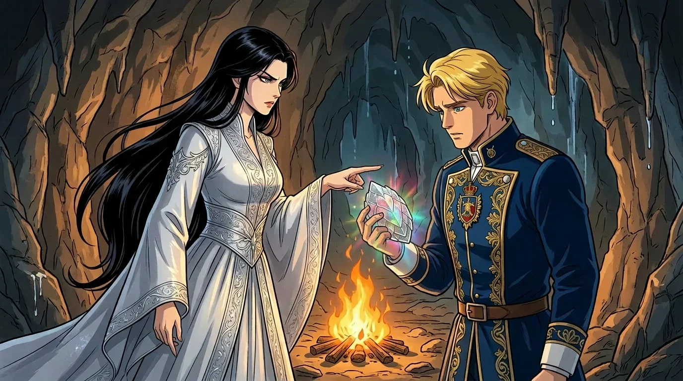 Illustration for: The Fairy's Anger