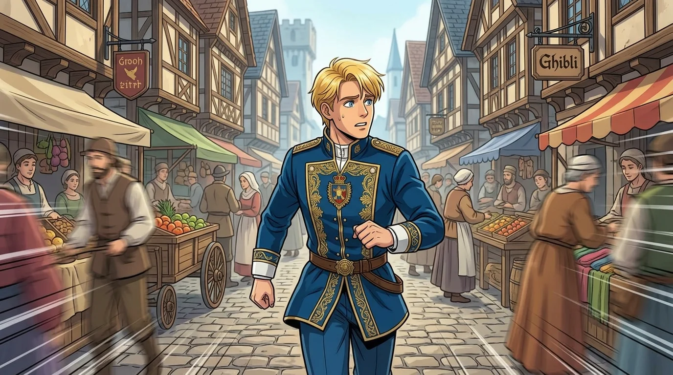 Illustration for: A Troubled Prince