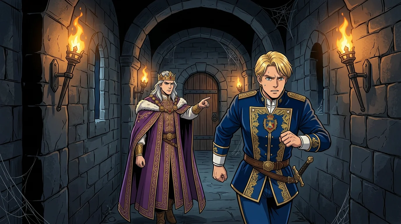 Illustration for: Through Dark Corridors