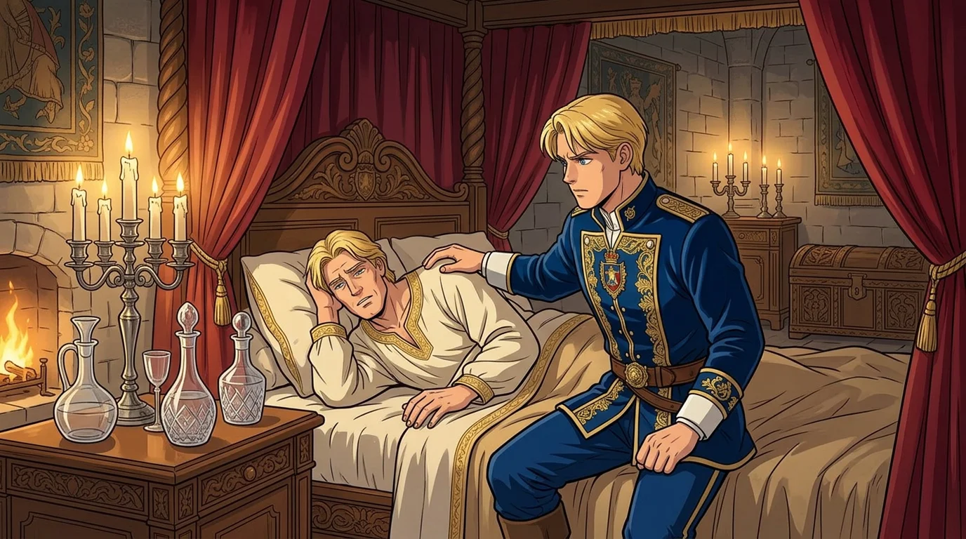 Illustration for: The Sleeping King