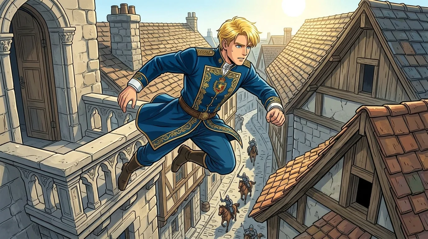 Illustration for: Escape to the Roofs