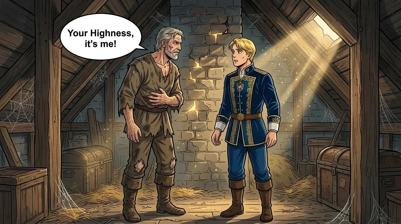 Illustration for: Old Friends